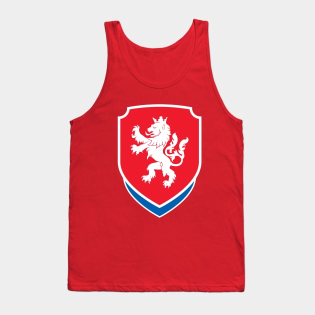 Czech Republic National Football Team Tank Top by alexisdhevan